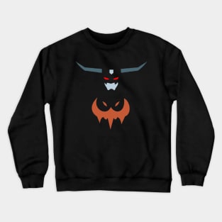 Digimon Adventure #004 Devimon - By Manu Ashes Crewneck Sweatshirt